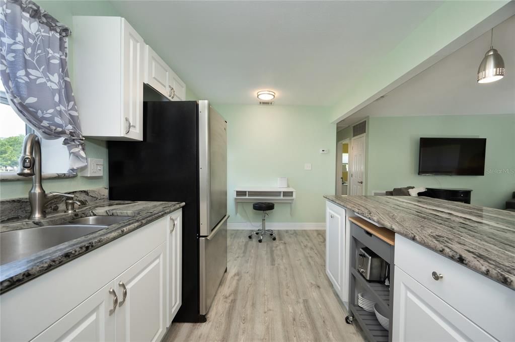 Beautiful Kitchen with built in desk