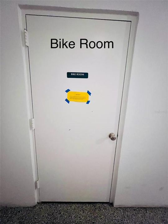 Bike Storage Room