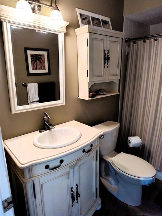 Second Bathroom with upgraded Vanity