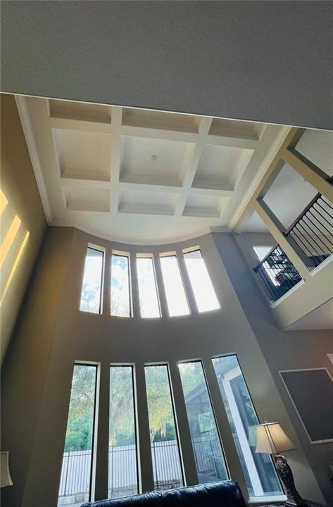 coffered ceilings