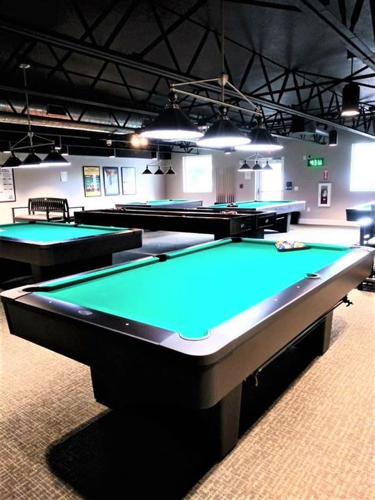 billiards room