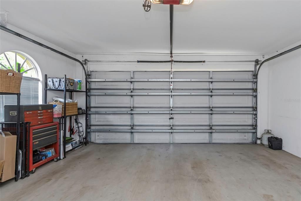 Two Car Garage with Hurricane Braces
