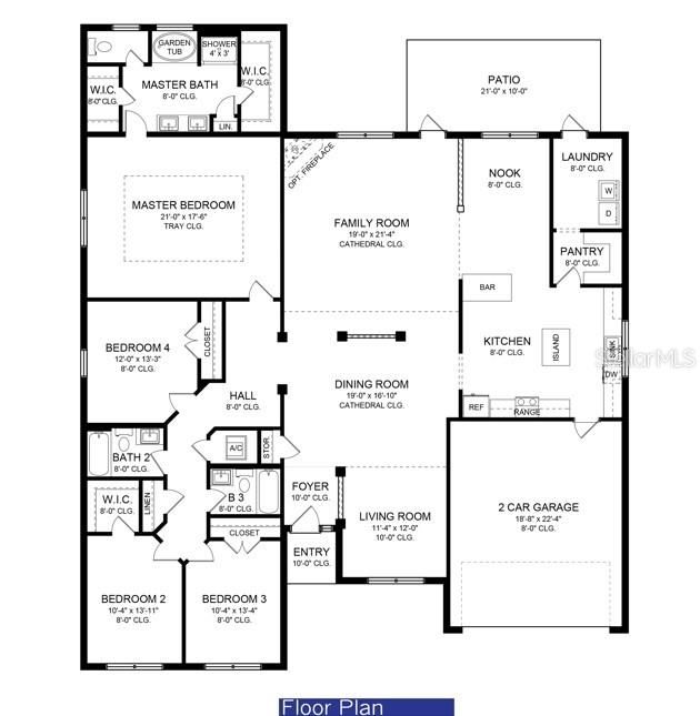 Active With Contract: $469,403 (4 beds, 3 baths, 3000 Square Feet)