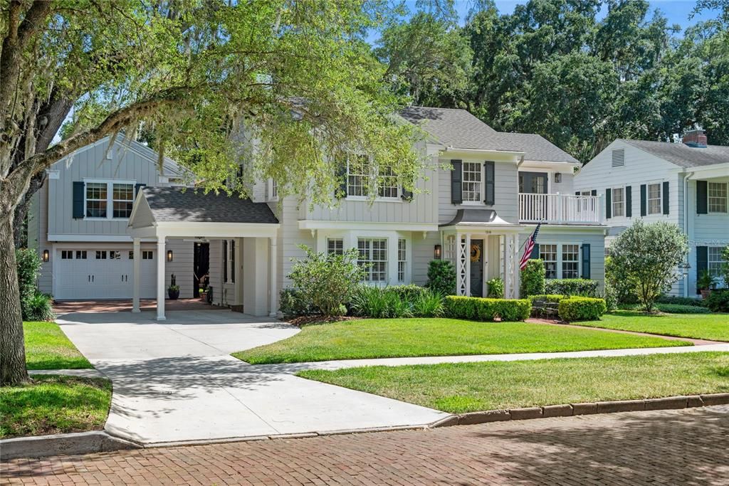 Picturesque brick street in highly desirable downtown neighborhood