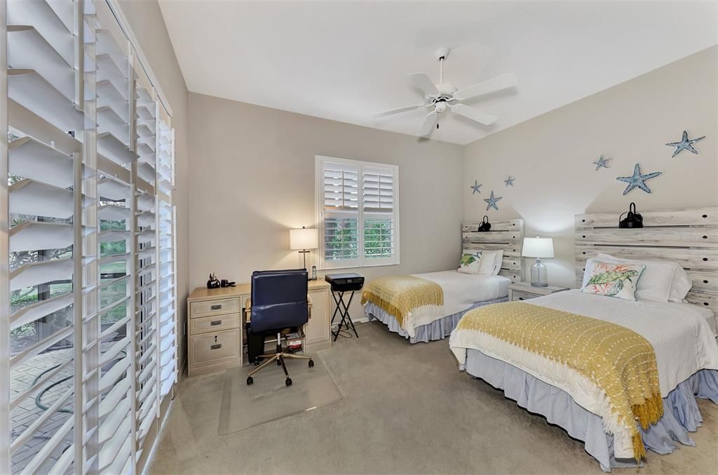 Adorable guest bedroom