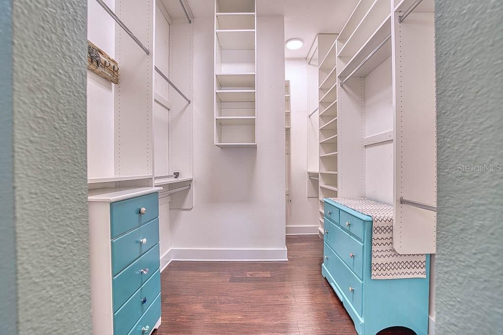 primary huge walk in closet