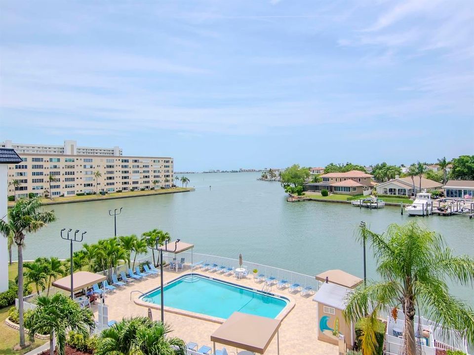 POOL VIEW FROOM 4TH FLOOR BALCONY