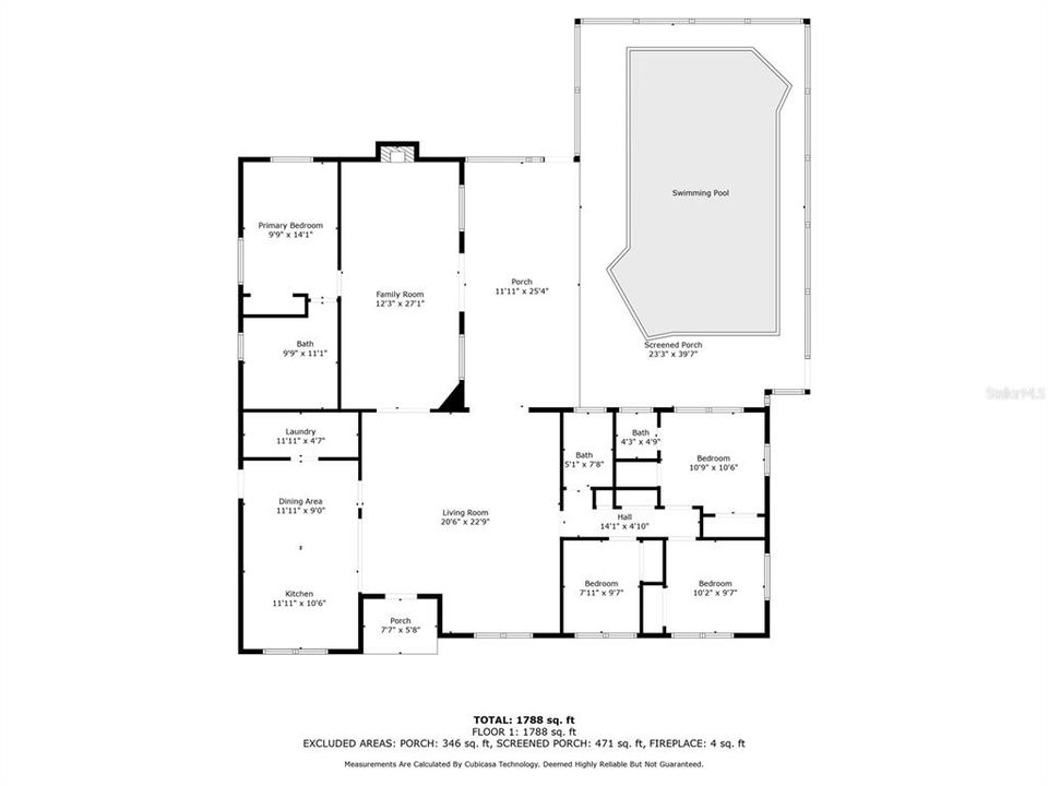 Activo con contrato: $358,000 (4 camas, 2 baños, 1960 Pies cuadrados)