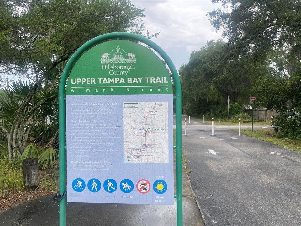Direct access to bike trail