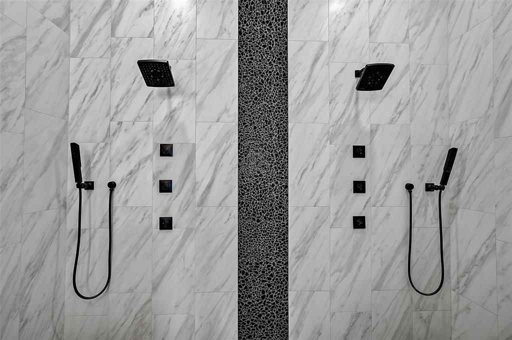 Dual Showers Heads and Handhelds
