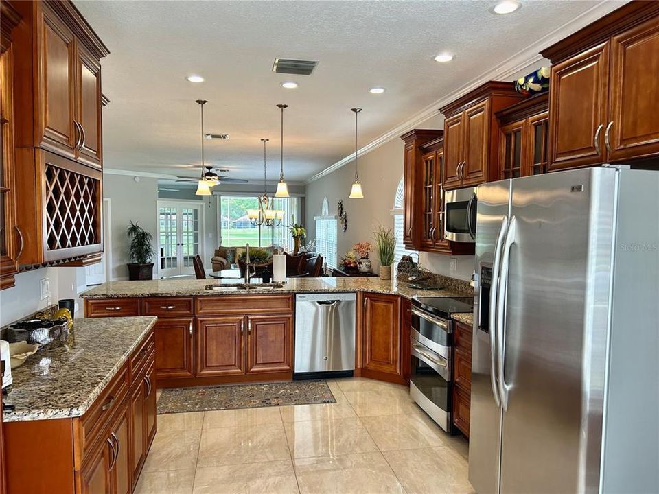 Inside Kitchen View