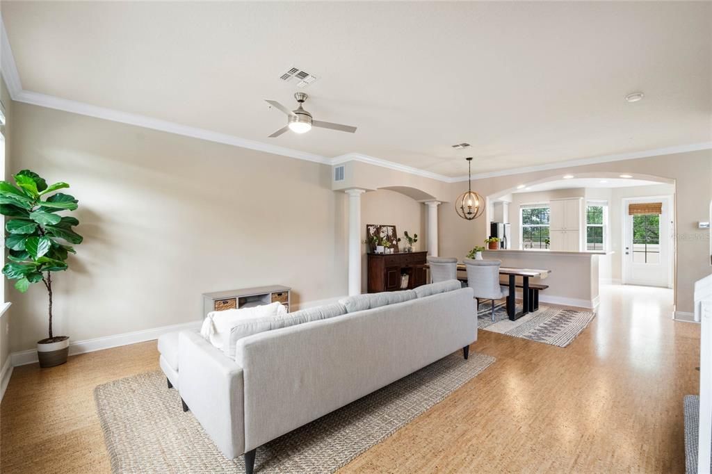 Family Room/Great Room View.