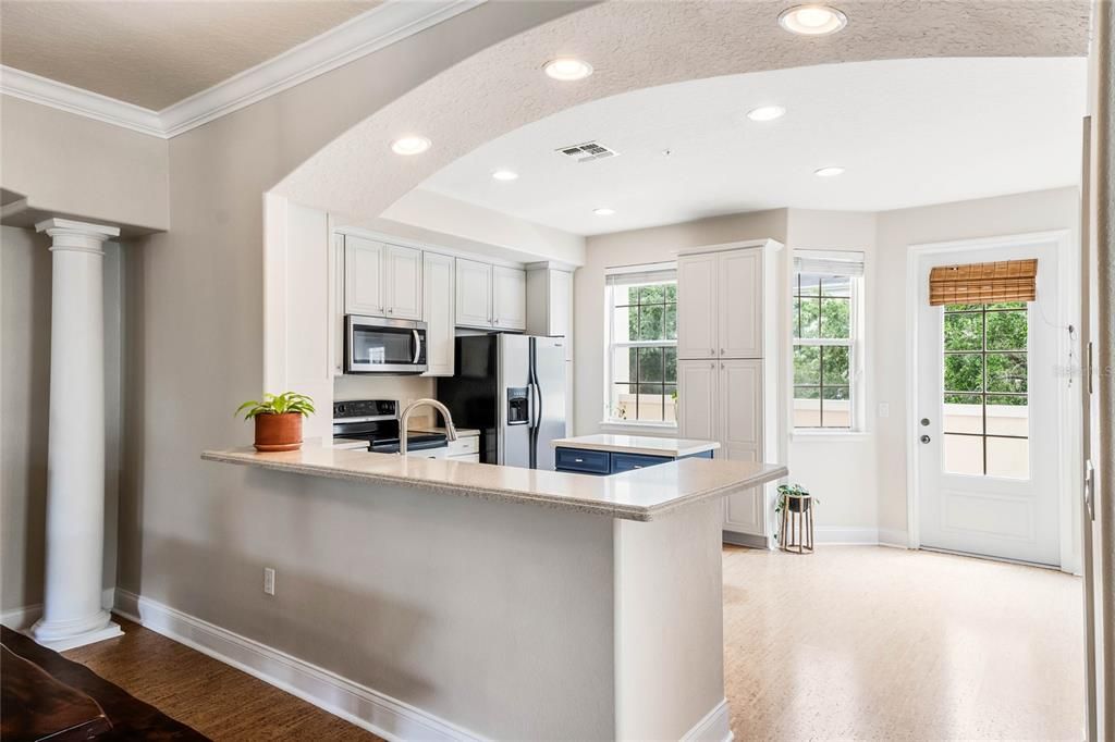 Kitchen View.