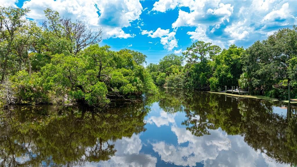 Beautiful sunsets over the river from your own backyard