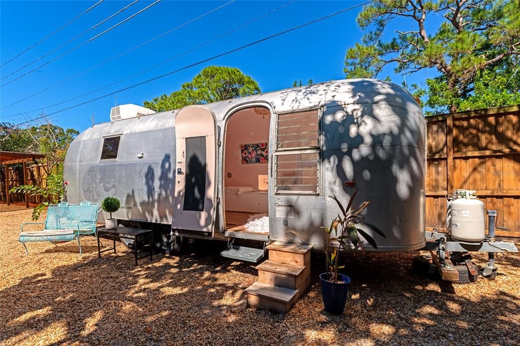 Airstream with AC and electric