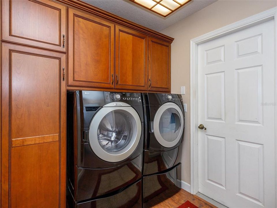 Laundry Room leading to Garage