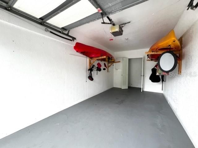 Spacious private garage