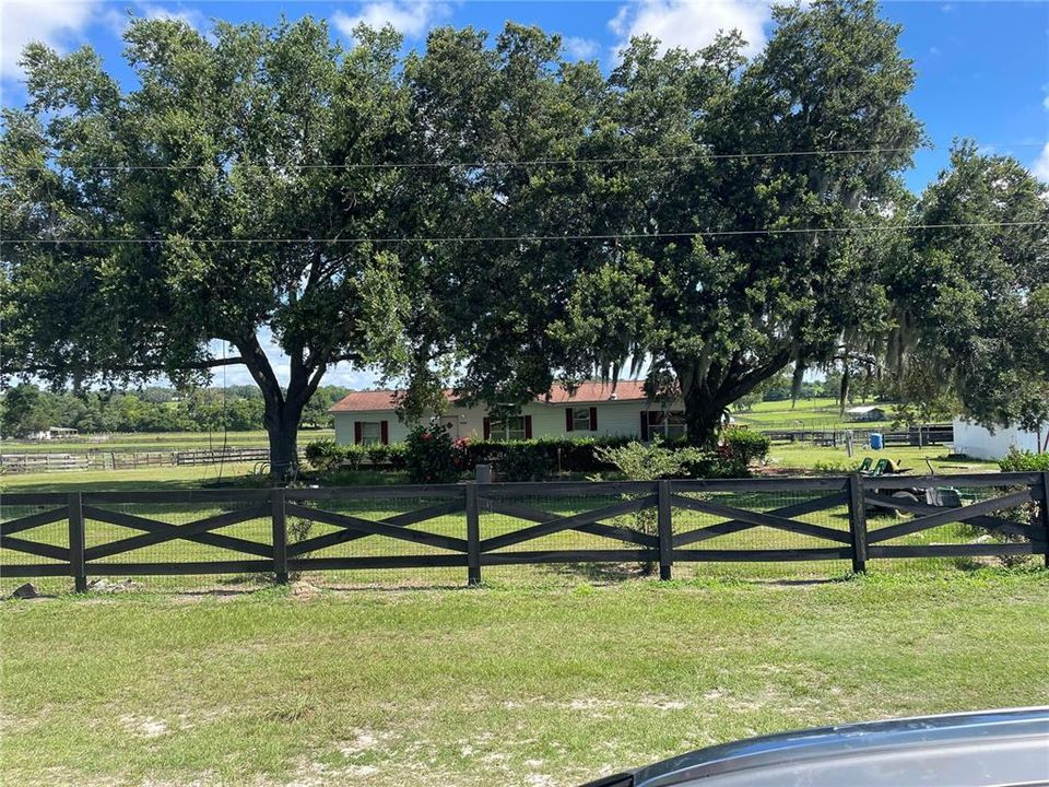 Cute Mobile , Gorgeous Trees sits up on a rise overlooking the track