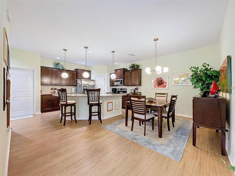 Kitchen and Dining Area