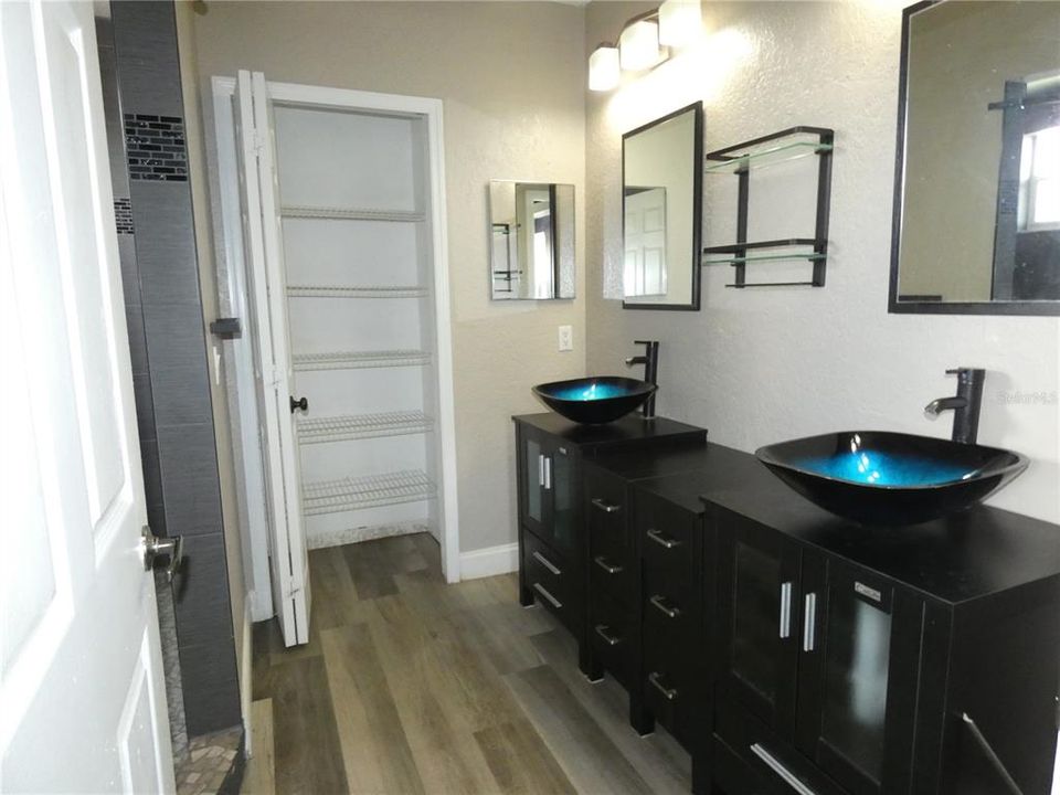 Primary Bathroom with large shower