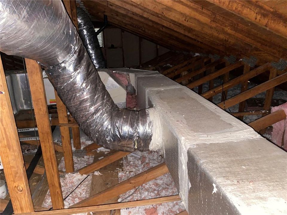 Full attic, updated AC