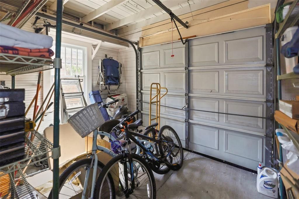 shortened garage
