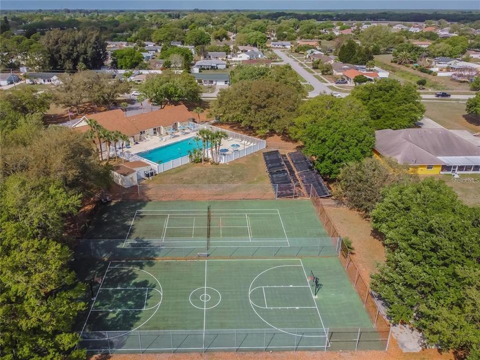 Community Tennis courts