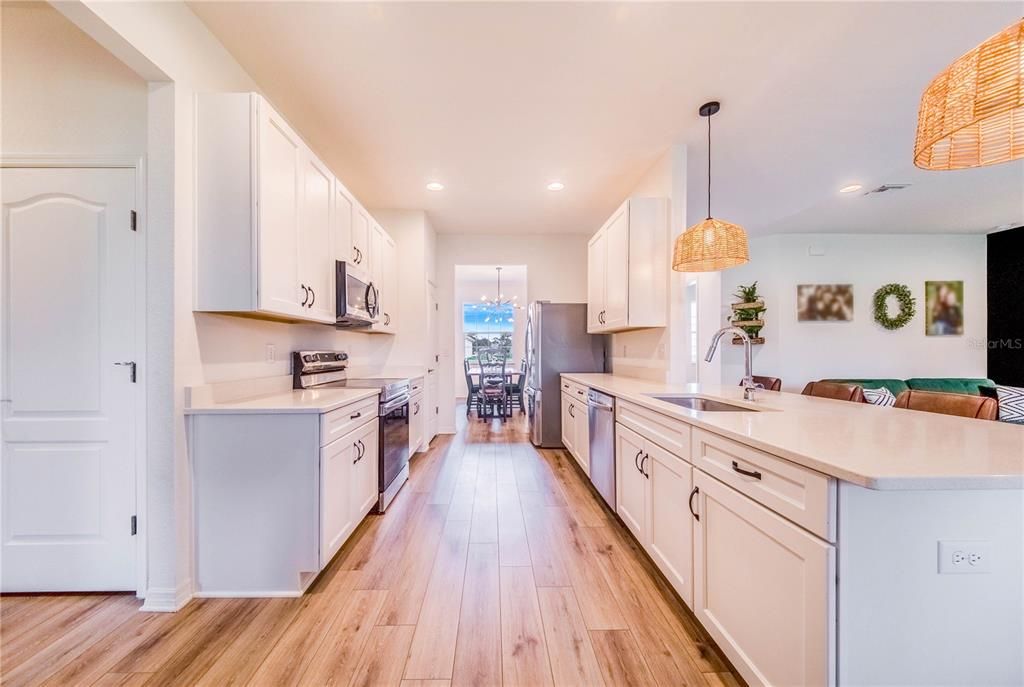 Kitchen from the Breakfast Nook