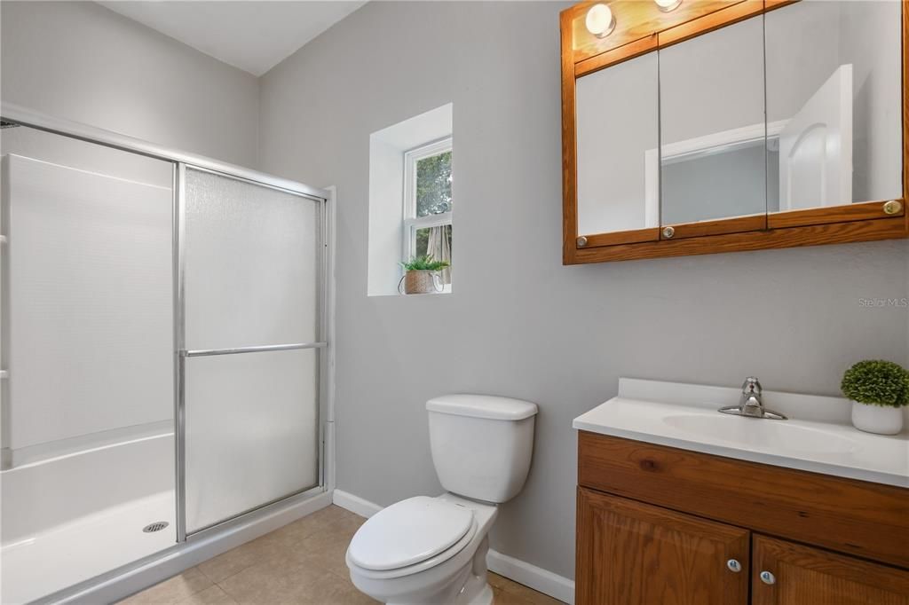 Bathroom in the in-law suite