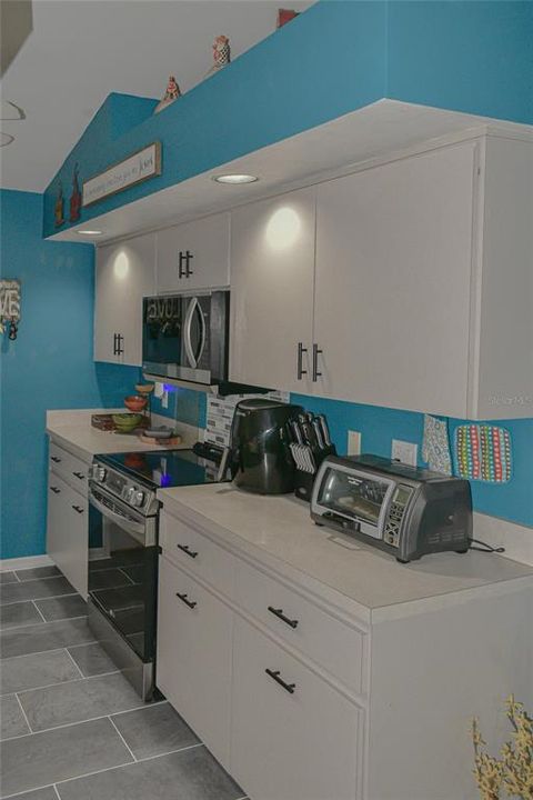 Modern fresh kitchen
