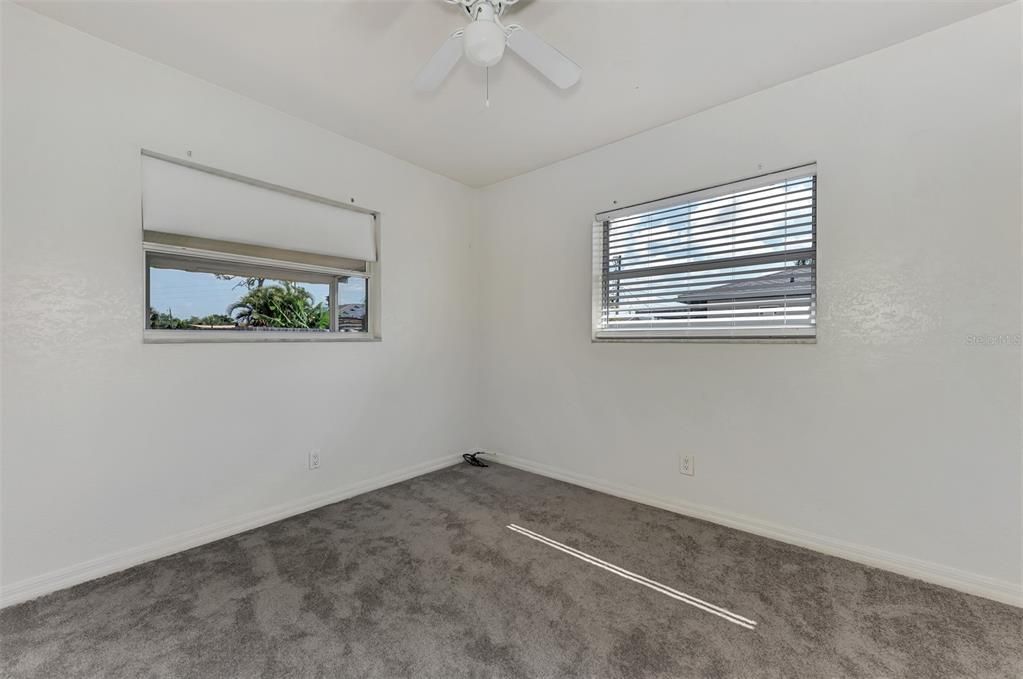 Second Bedroom with New Carpeting