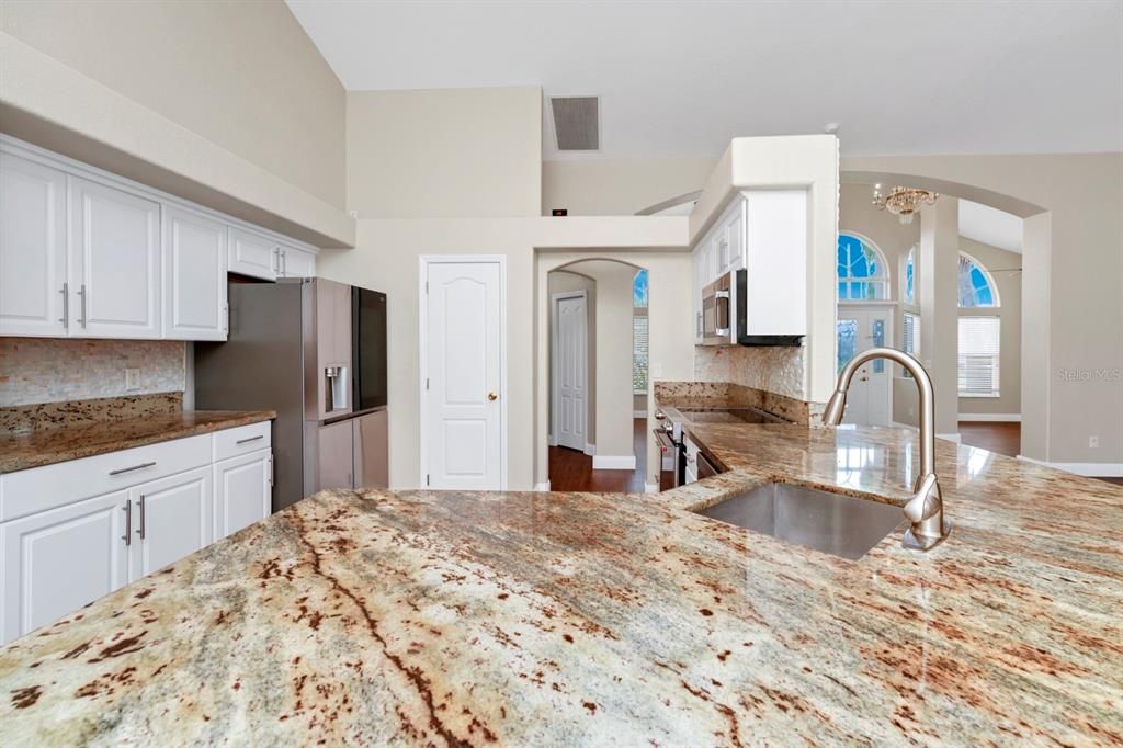 Kitchen with Large Countertops