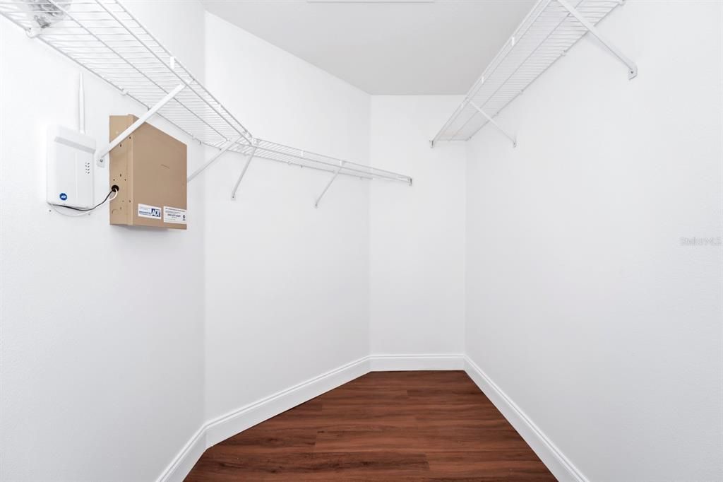 Two walk-in Closets