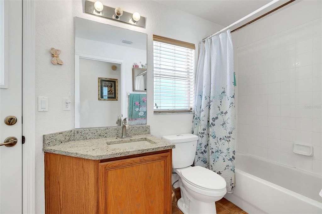 Secondary Bathroom/Pool Bath