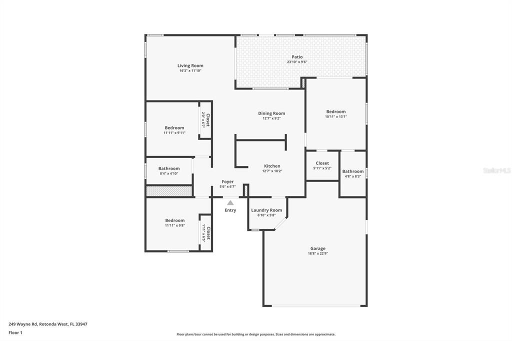 Под контрактом: $265,000 (3 спален, 2 ванн, 1217 Квадратных фут)