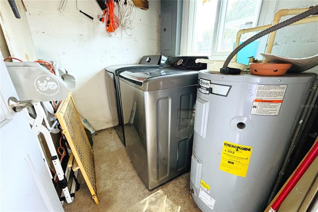 LAUNDRY ROOM AND WATER HEATHER