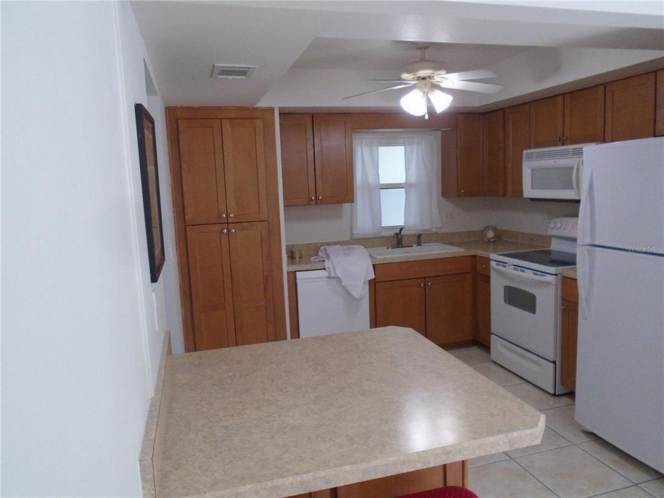 Breakfast Bar in Kitchen