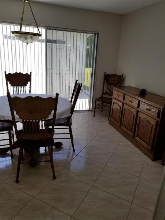 Dining room from Kitchen