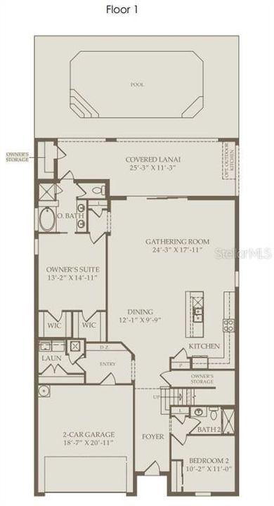 Floor Plan - Floor One