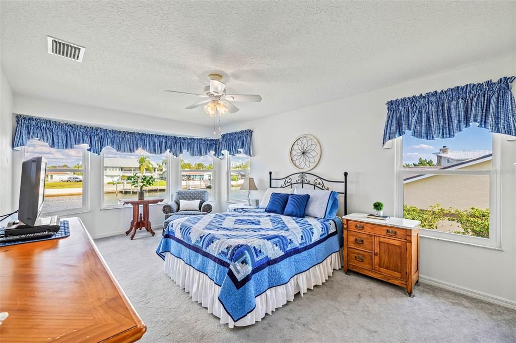 Master Bedroom with abundant light.