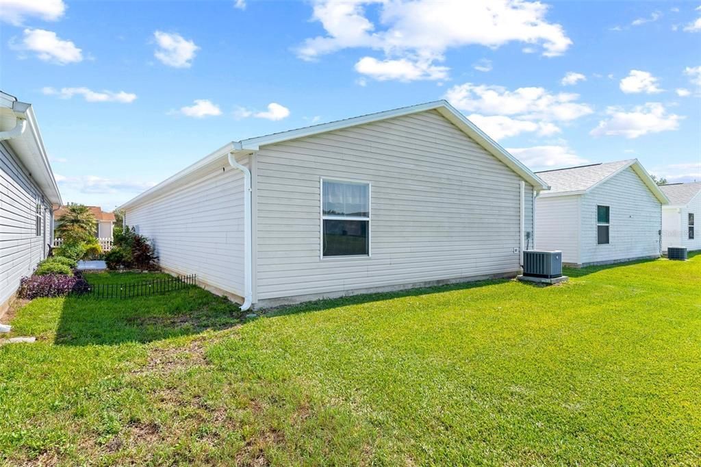 Back Exterior and Backyard Area