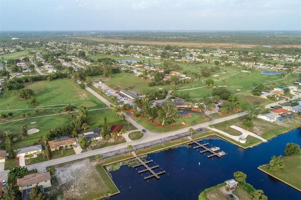 The community marina at The Hills