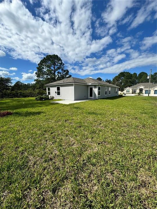 Photo of a model home.