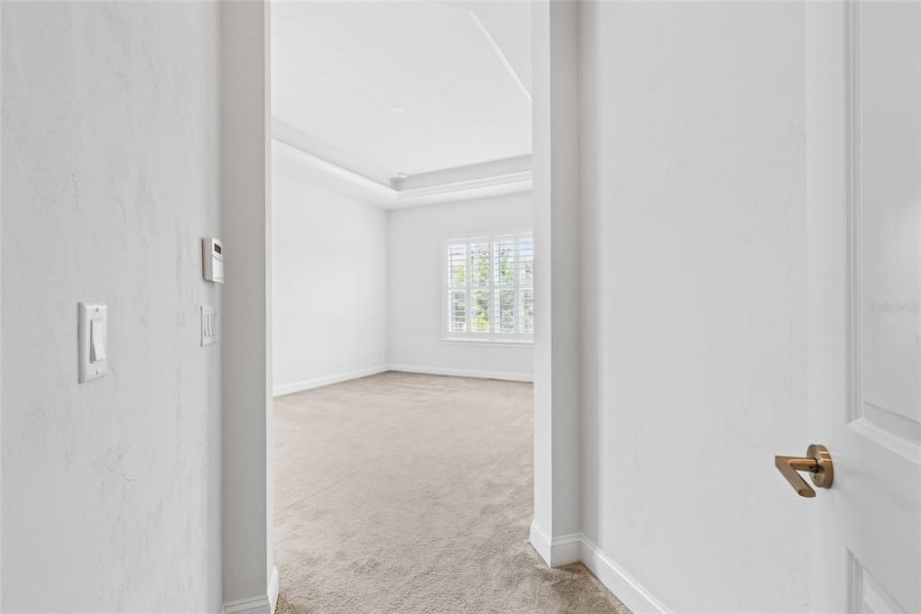 ENTRYWAY MASTER BEDROOM