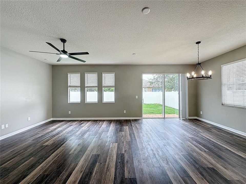 great room - dining room