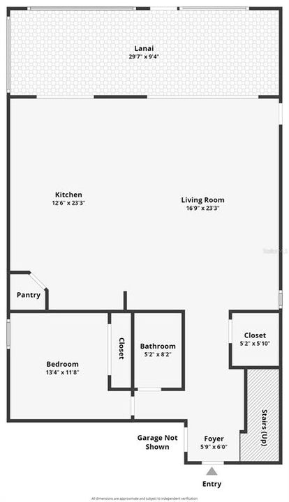 zillow generated floor plan first floor