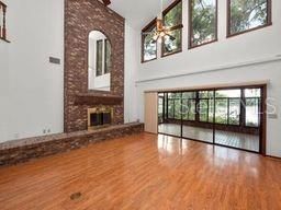 Living Room & Fireplace