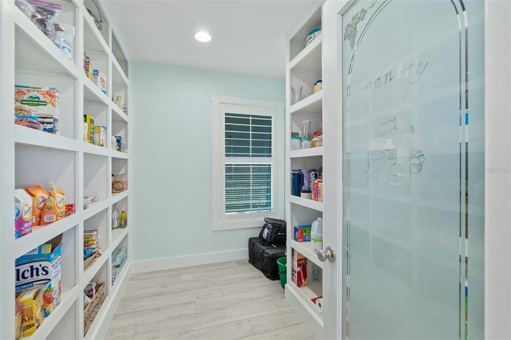 Large Walk-in Pantry