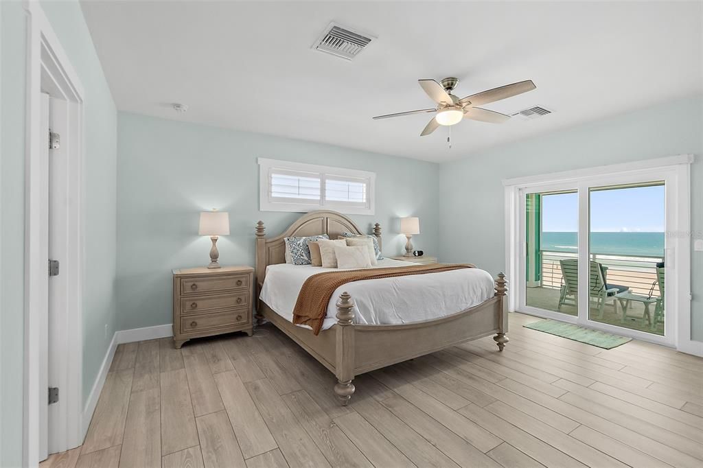 3rd Floor Master Bedroom w/Ocean Views