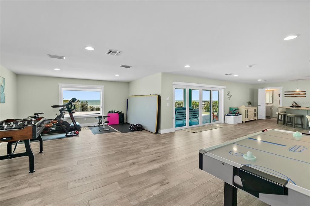 Exercise Area w/Great Ocean Views!